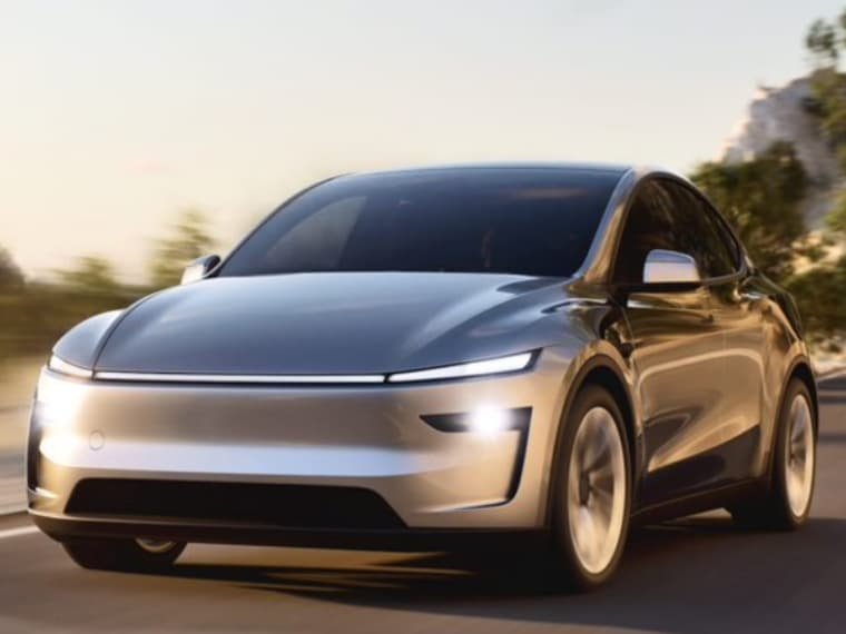 Tesla Model Y launch in India showcasing premium electric SUV design